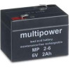 BATTERIE 6V 2,0A/H MULTIPOWER MP2-6