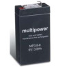BATTERIE 6V 3,8A/H MULTIPOWER MP3,8-6