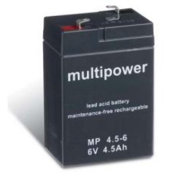 BATTERIE 6V 4,5A/H...