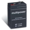BATTERIE 6V 4,5A/H MULTIPOWER MP4,5-6