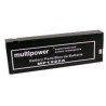 BATTERIE 12V 2,0A/H MULTIPOWER MP1222A