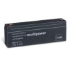 BATTERIE 12V 2,2A/H MULTIPOWER MP2,2-12