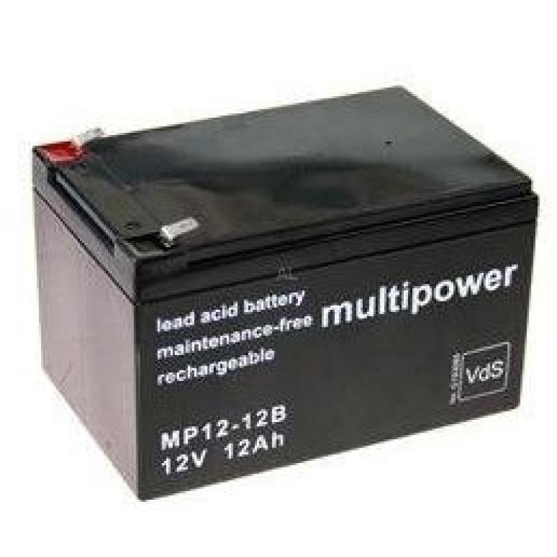 BATTERIE 12V 12A/H MULTIPOWER MP12-12B