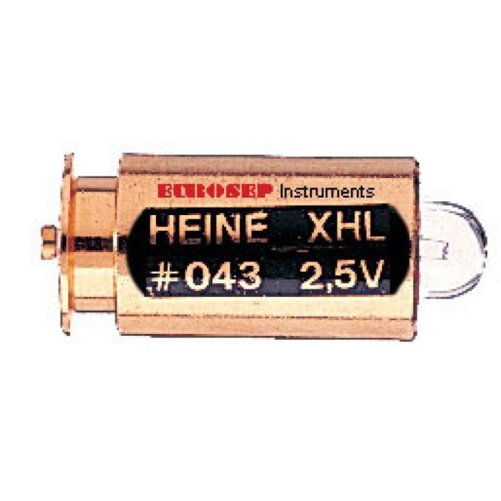 Ampoule Xénon Halogène XHL Heine 2.5V 043 X-001.88.043