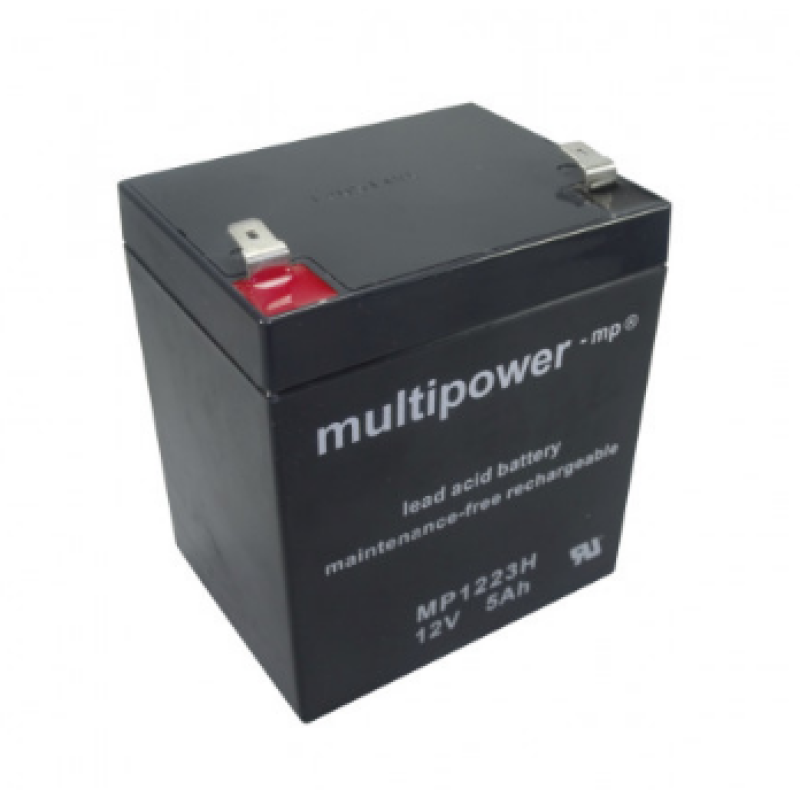 BATTERIE 12V 5,A/H MULTIPOWER MP1223H