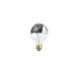 LAMPE CALOTTE ARGENTEE E26