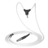 CÂBLE DE LUMIÈRE FROIDE DOUBLE FIBRE SANS ADAPTATEUR CASQUE OPÉRATOIRE