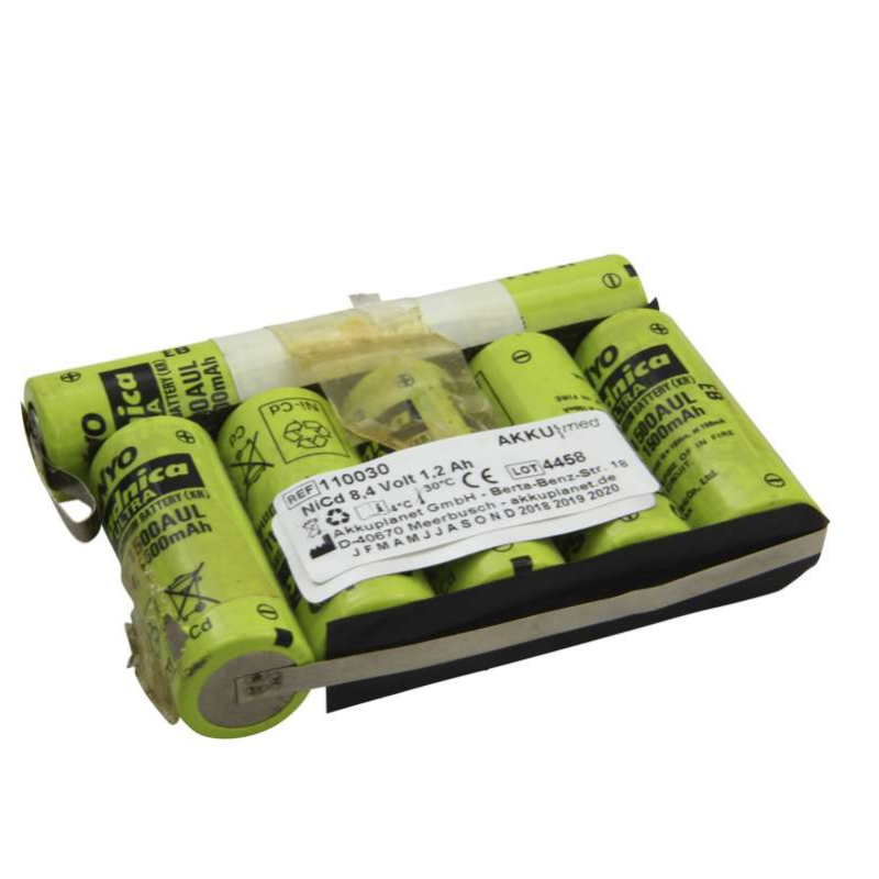 INSERT POUR BATTERIE ECG HELLIGE/MARQUETTE EPICARDIA