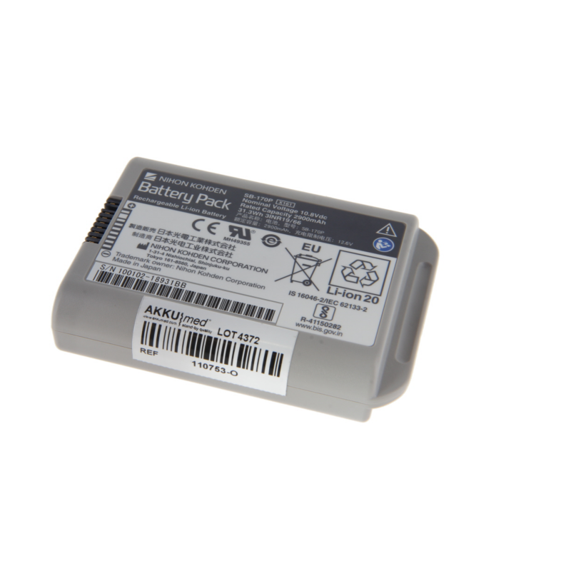 BATTERIE MONITEUR NIHON KOHDEN LIFESCOPE PT BSM-1700
