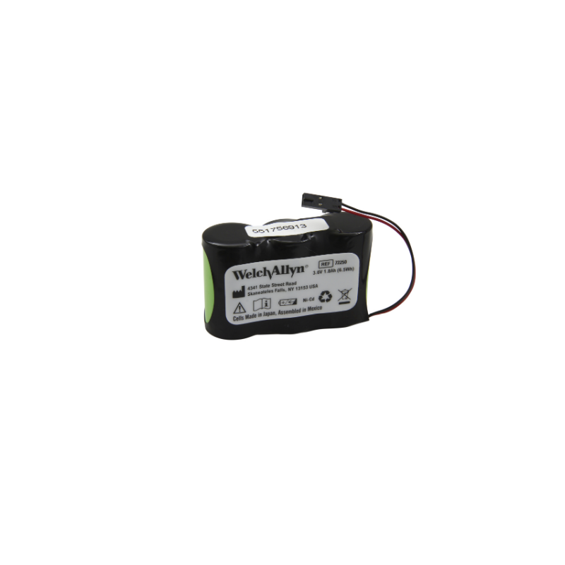 BATTERIE POUR WELCH ALLYN 72250 TYPE LUMIVIEW
