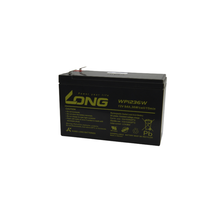 BATTERIE 12V 9,0AH LONG WP1236W
