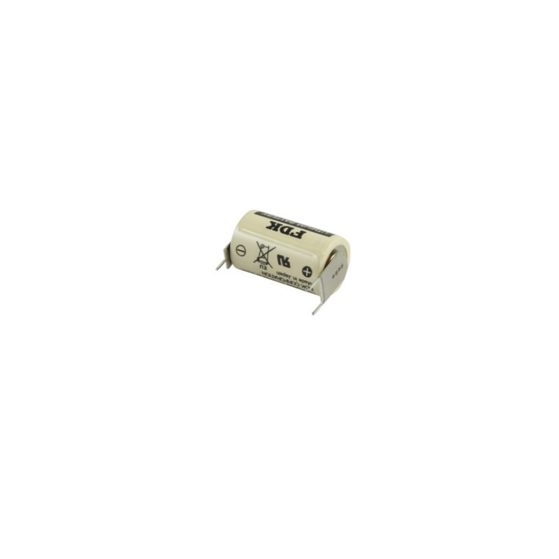 PILE 1/2AA AU LITHIUM SANYO (+1/-2)