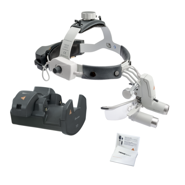 Lampes Frontale ML4 LED avec Loupes Binoculaires HR / HRP Heine