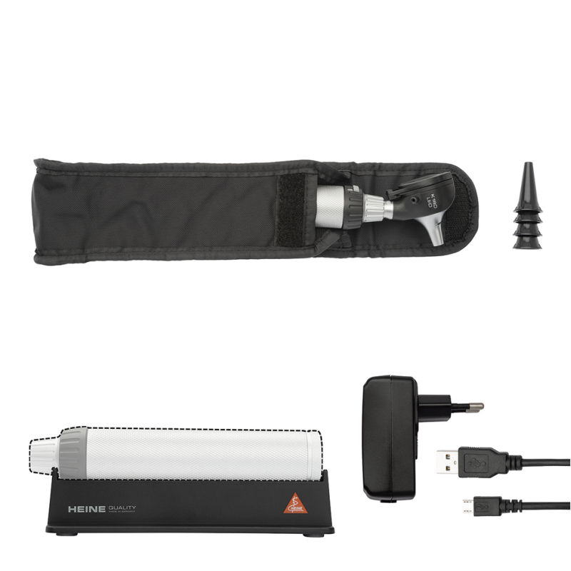 Trousse Otoscope K180 LED F.O. Heine