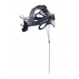 Lampe frontale avec RCS bleu, câble UltraGrip SU0080 gris