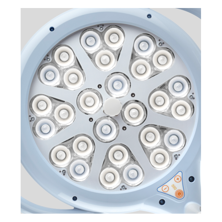 Lampe scialytique PENTALED 28 Plafond