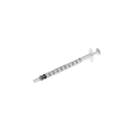SERINGUES INJECTION PLASTIPAKTM TUBERCULINE 1ML 1 ml EMBOUT CENTRE SS