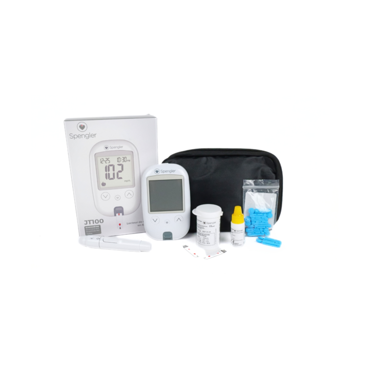 Kit complet glucomètre JT 100 Spengler