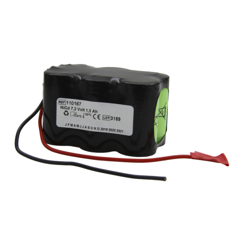 Batterie compatible avec l'appareil Hemochron 401 de International Technidyne Corp.