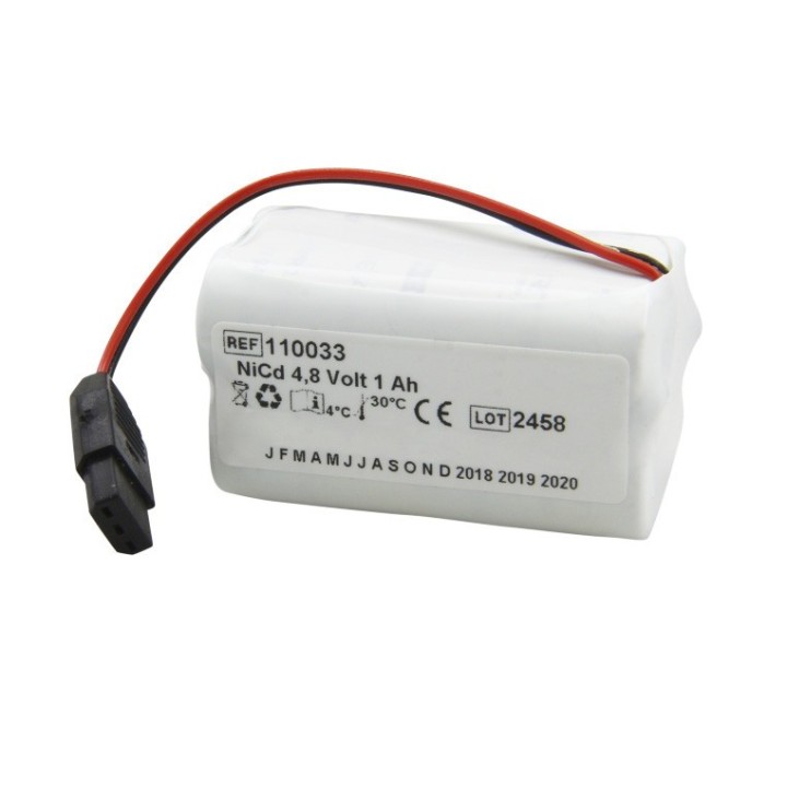 Batterie 4,8 V compatible pour Hellige GE Tonoport II, III, IV