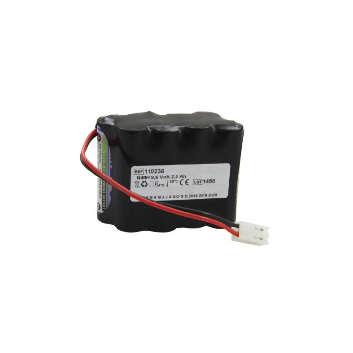 Batterie 9,6V compatible ECG Cardiette AR600ADV