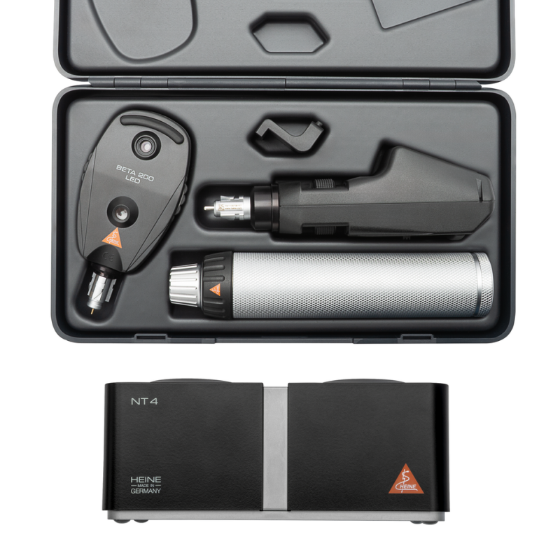 Trousse Ophtalmoscope + Skiascope BETA 200 LED 3.5V Heine