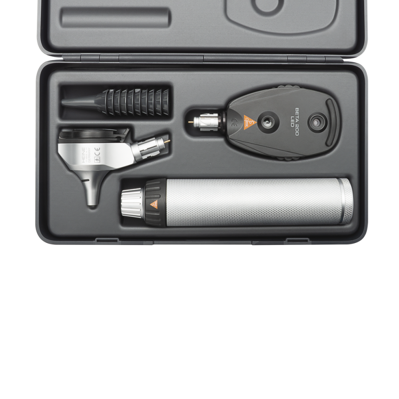Trousse BETA LED 2.5V Heine Otoscope + Ophtalmoscope
