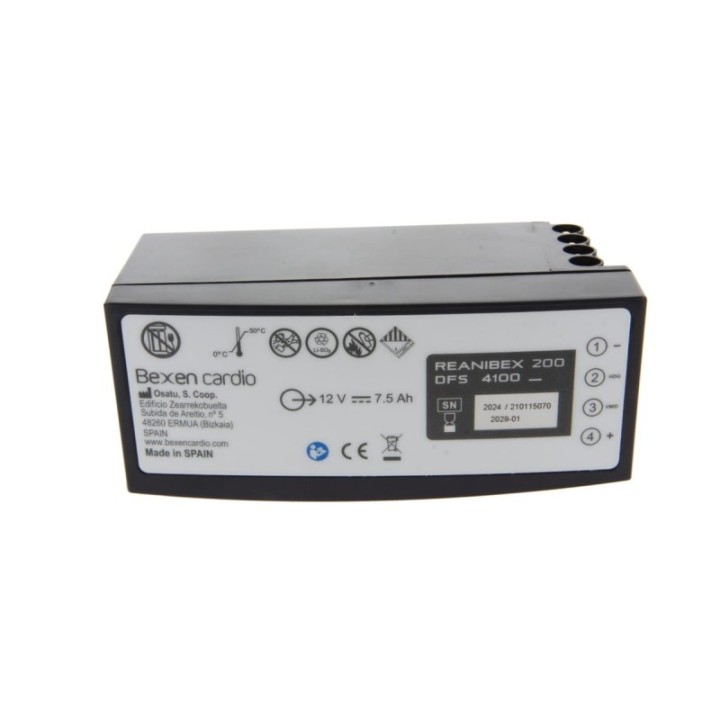 Batterie Lithium 12V d'origine pour Défibrillateur Bexen Reanibex 200