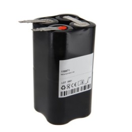 Batterie 9,6V compatible avec ECG Schiller CV3 et CV6