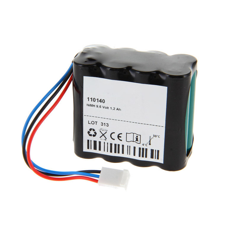9,6 V NiMH battery suitable for Dräger Oxipac 2500