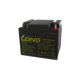 12 V Long lead-acid battery...