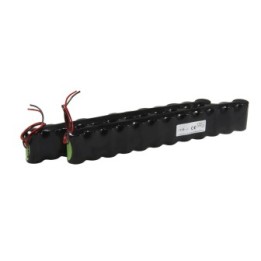 Batterie 2x 14,4 V Moniteur Hellige SMK 153, 210, 230, 231