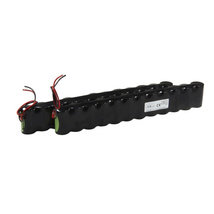 Batterie 2x 14,4 V Moniteur Hellige SMK 153, 210, 230, 231
