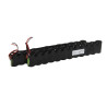 Batterie 2x 14,4 V Moniteur Hellige SMK 153, 210, 230, 231