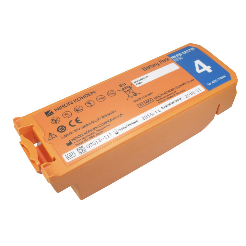 Original battery for Nihon Kohden defibrillator Cardiolife AED2100, AED2150, AED2151, AED2152