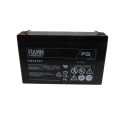 6V Fiamm lead-acid battery...