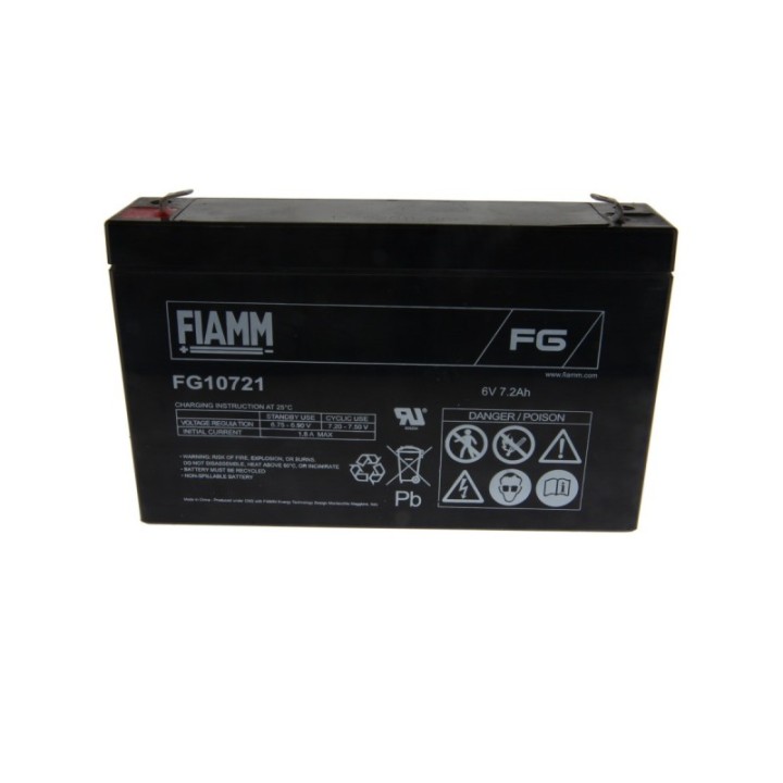 6V Batterie au plomb Fiamm FG10721