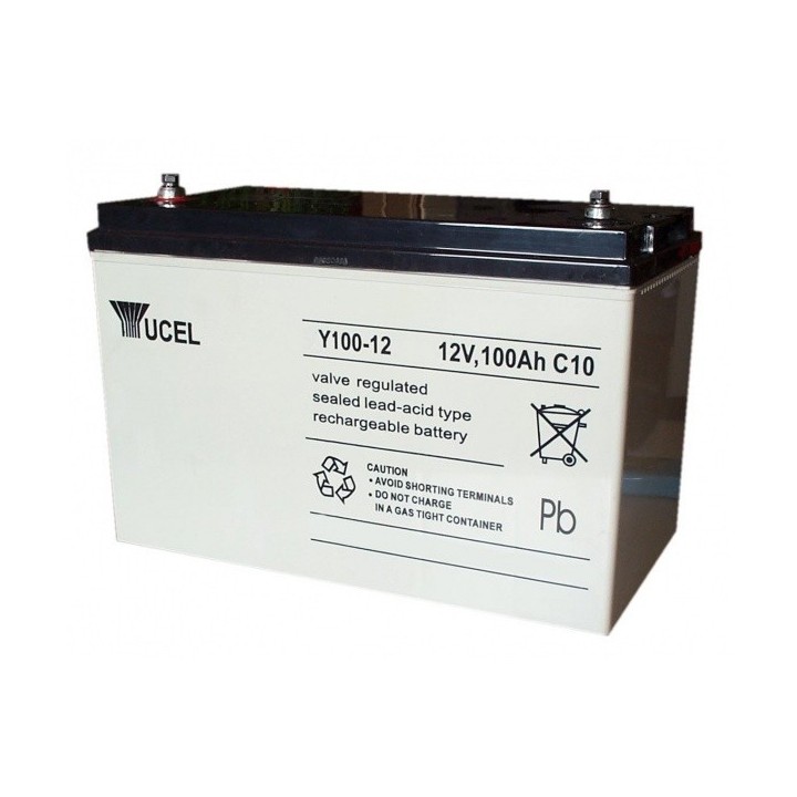12V Yuasa Y100-12 Lead-Acid Battery