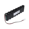 9,6V Arcomed Volumed pumps battery VP5005, VP6000 / VP7000, Syramed SP6000