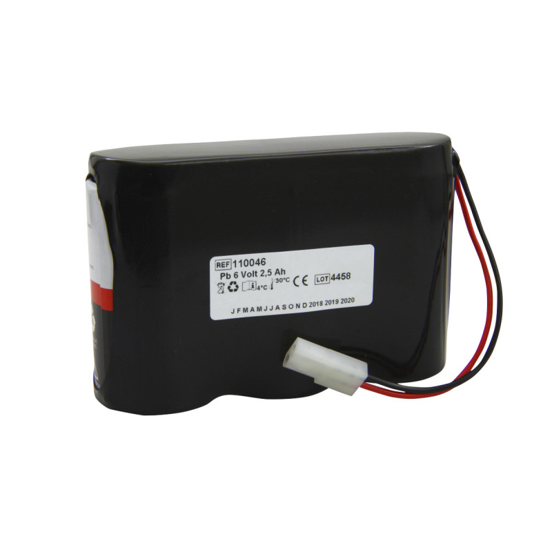 Batterie Plomb 6V Pompe à seringue Ivac 770