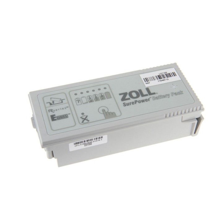 Batterie Li-ion d'origine pour défibrillateur Zoll AED Pro, E, R,...