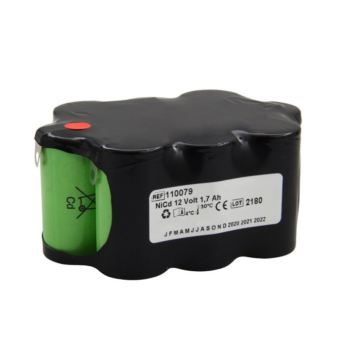 Batterie 12V compatible avec défibrillateur Simonson & Wheel Defi 2
