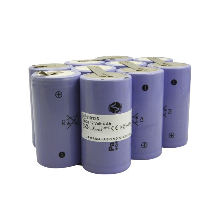 Batterie 12V compatible avec le défibrillateur S&W Zoll NTP