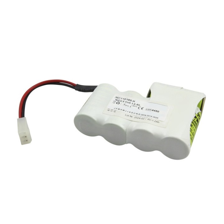 6V NC battery suitable for Hewlett Packard Mida