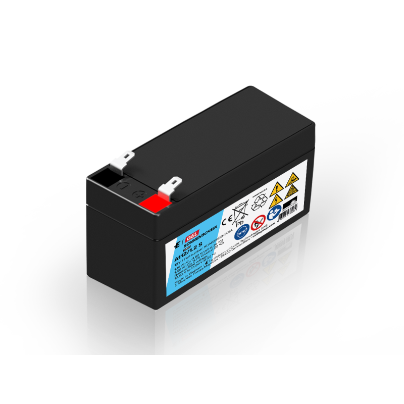 12V Sonnenschein / EXIDE Lead Gel Battery A112/1.2S - maintenance-free