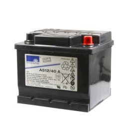 12V Exide Sonnenschein lead-acid battery A512/40A