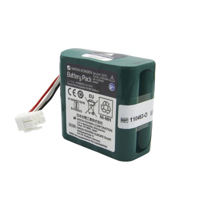 Batterie 9,6V d'origine pour Nihon Kohden PVM-2700, 2701, 2703
