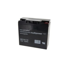 Batterie au plomb 12V Multipower MP22-12C, MPC22-12I