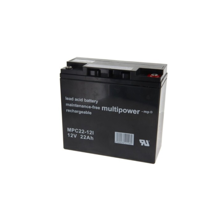 Batterie au plomb 12V Multipower MP22-12C, MPC22-12I