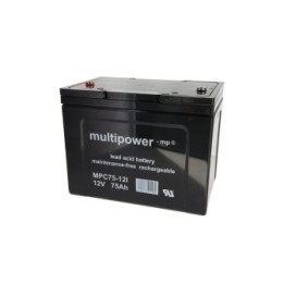 Batterie au Plomb 12V Multipower MP75-12C PB